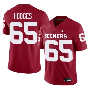Men #65 Oklahoma Crimson Ace Hodges Limited Jerseys 907592-692