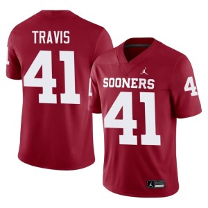 Alumni Barrett Travis Sooner State Crimson #41 Men's Jerseys 322265-290