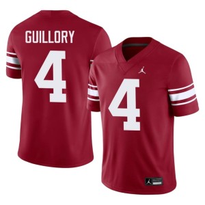 Throwback Crimson OU #4 Limited Courtland Guillory Men Jersey 751698-229