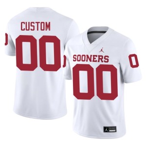 Men's Custom OKLA #00 White Embroidery Jerseys 786573-894