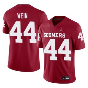Men Alumni Taylor Wein #44 OKLA Sooners Crimson Jersey 818675-174