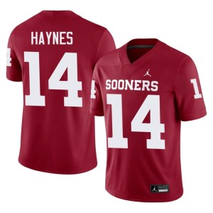 Trystan Haynes 2026-27 Crimson #14 OU Men Jersey 199963-810