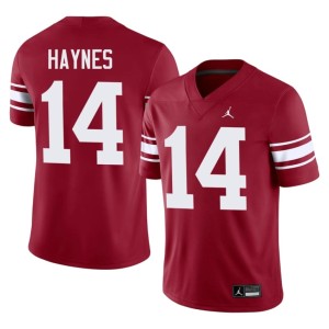 Throwback Crimson #14 2026-27 Men OU Sooners Trystan Haynes Jersey 924815-546