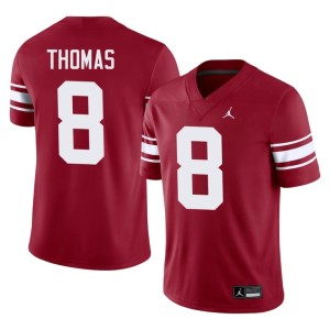 Throwback Bishop Thomas Men #8 2026 Crimson OKLA Jerseys 332726-695