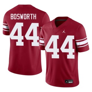 Throwback Brian Bosworth Boomer Sooner 2026-27 Men's Crimson #44 Jerseys 946890-336