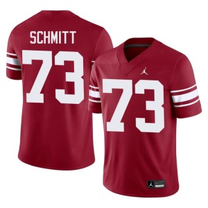 Throwback High School Sooner State Men's #73 Crimson Deacon Schmitt Jersey 907043-962
