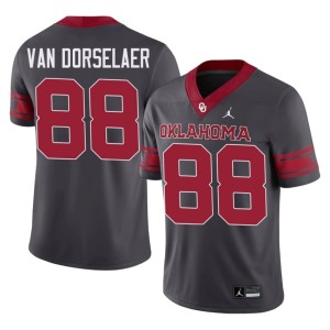 Alternate #88 Anthracite Jack Van Dorselaer Men's Official OKLA Jerseys 447353-546