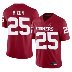 Joe Mixon Crimson Men #25 OU Replica Jersey 497537-275