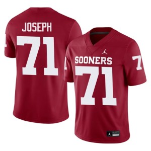 Mens #71 Peyton Joseph OU Crimson Player Jersey 875305-192