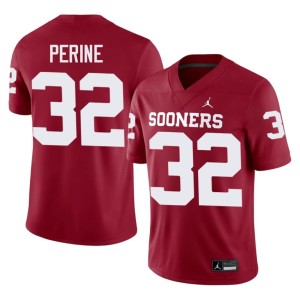 #32 OU Sooners Crimson Mens Samaje Perine Replica Jerseys 520584-153