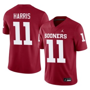 Crimson Sooners 2026 Trell Harris #11 Mens Jersey 290257-150