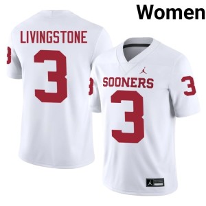 #3 Parker Livingstone White OKLA Women 2026-27 Jersey 853832-527