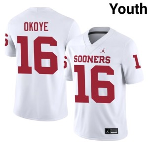 Danny Okoye White Youth OKLA #16 Player Jersey 962759-184