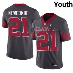 Alternate Anthracite College Jeremiah Newcombe #21 Oklahoma Youth Jersey 704233-881