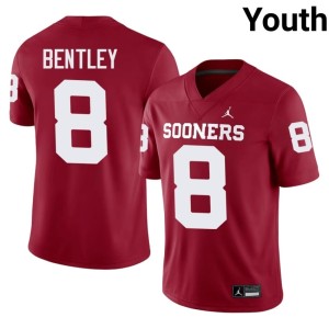 Player #8 Sooner State Youth Crimson Bowe Bentley Jerseys 501401-395