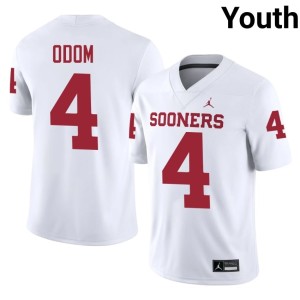 2026 Daniel Odom #4 White OKLA Youth Jerseys 802019-788
