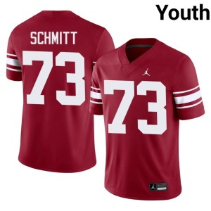 Throwback Limited Deacon Schmitt #73 Youth Oklahoma Sooners Crimson Jersey 404087-137
