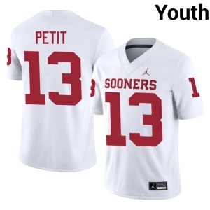 OKLA Jayden Petit Limited White Youth #13 Jerseys 414792-232